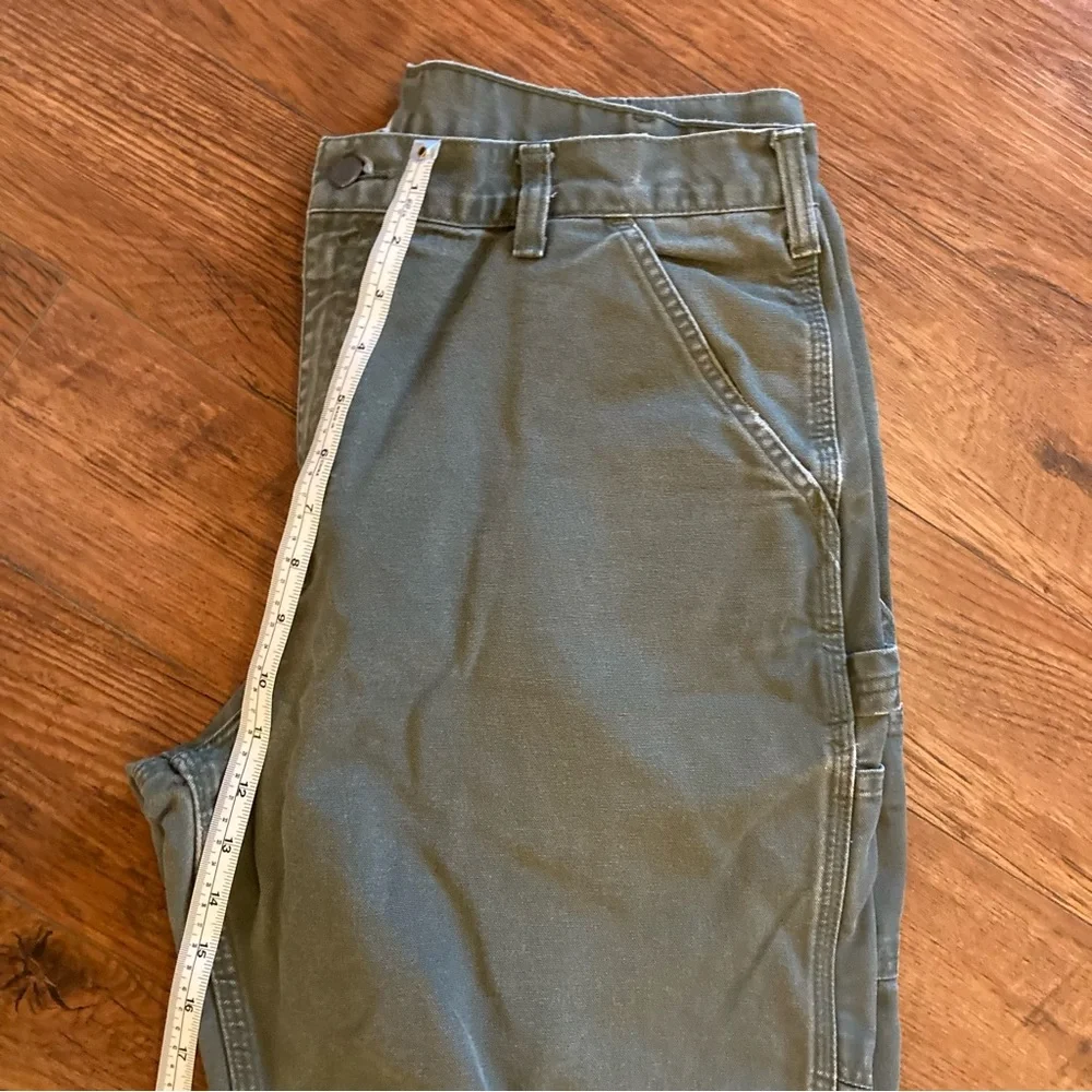 Carhartt Pants Cargo Jeans Denim Work Wear 34x29 Mens Carpenter Hunting - Picture 6 of 11